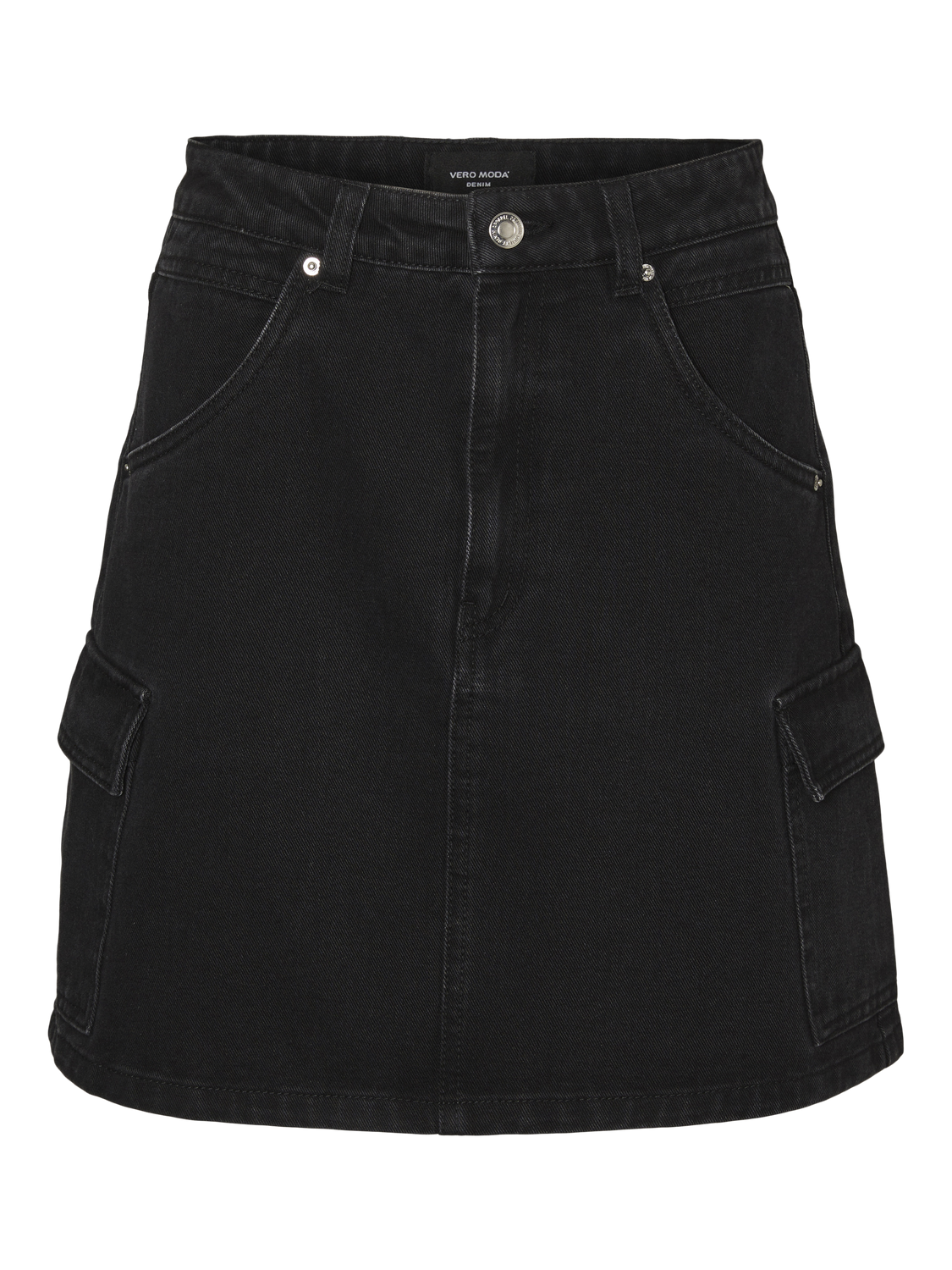 VMOAKLEY Skirt - Black Denim